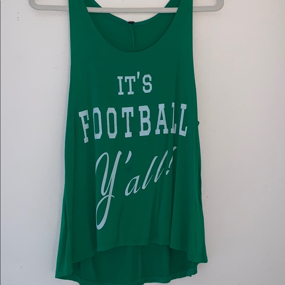 It’s football y’all tank